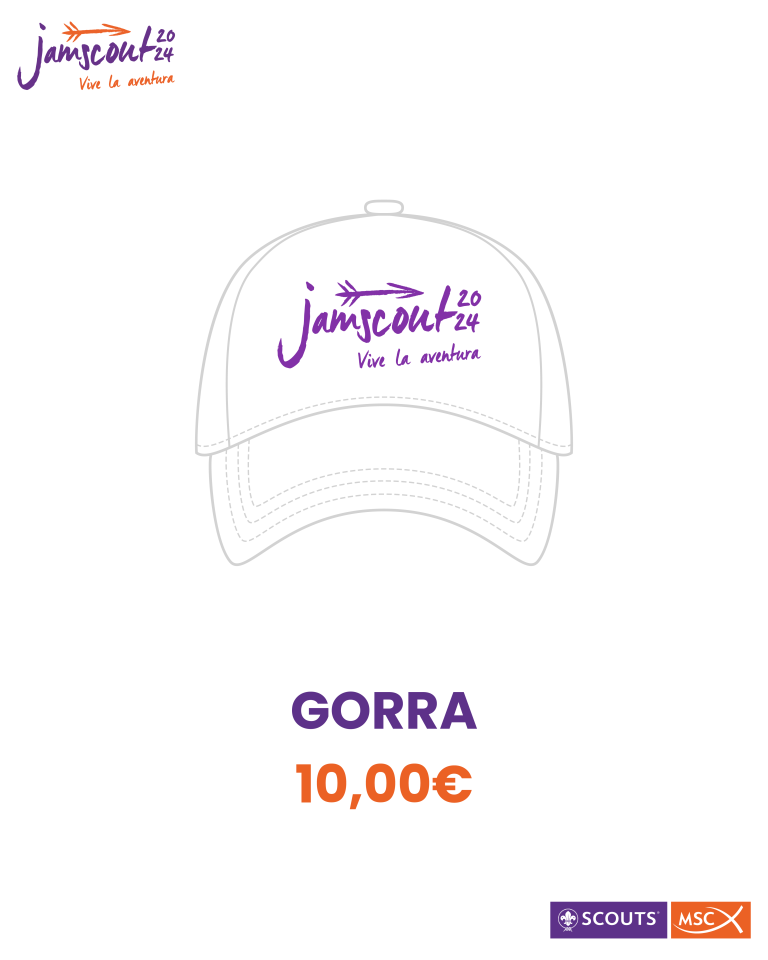 Gorra blanca
